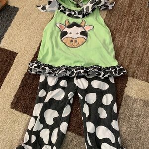 Cow Print set